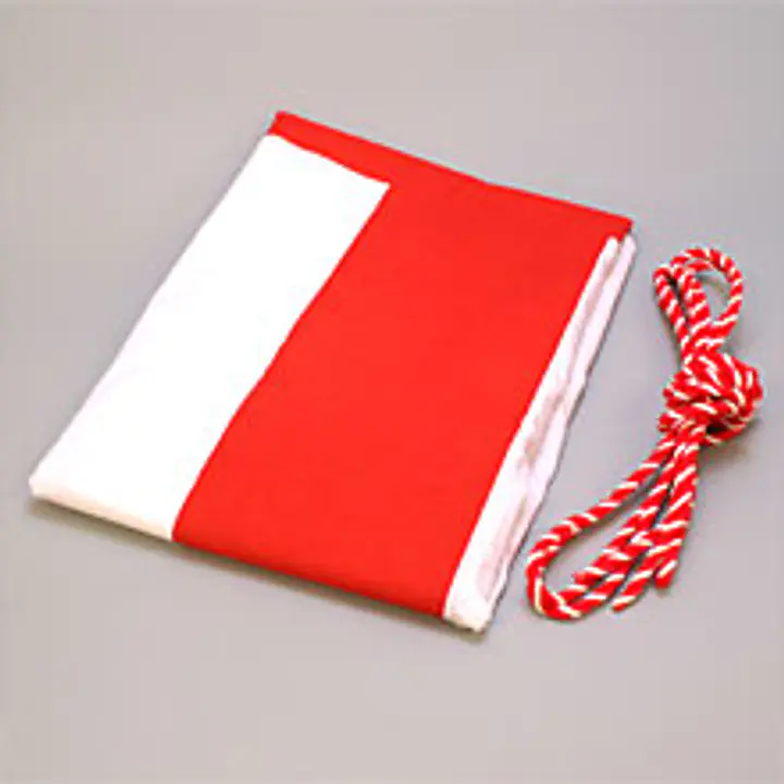 紅白幕　紅白ヒモ付（２間） - Master