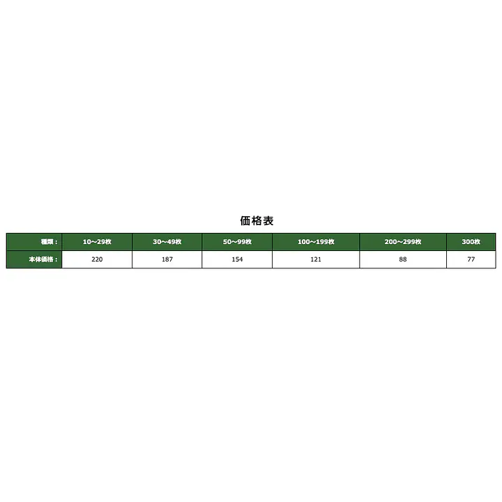 駐輪ステッカ− - Master