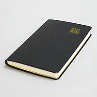 2017年度版　不動産手帳（DIARY）・黒　週刊住宅新聞社製 - Master