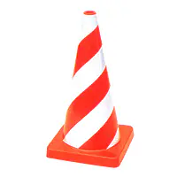 セフティコーン（パイロン）赤・白 - Master