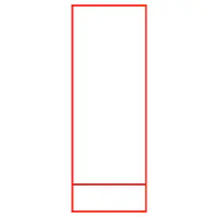 全面反射式立看板（無字・白） - Master