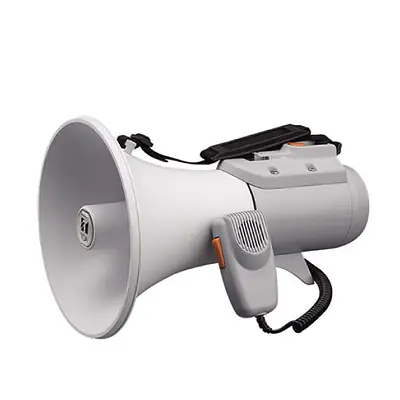 ショルダーメガホン15Wホイッスル音付き　ER-2115W メイン画像