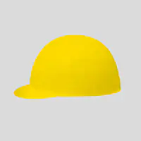 ヘルメット　野球帽型　（黄） - Master