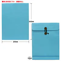 ベスト保存袋（封筒）色: ブルー - Master