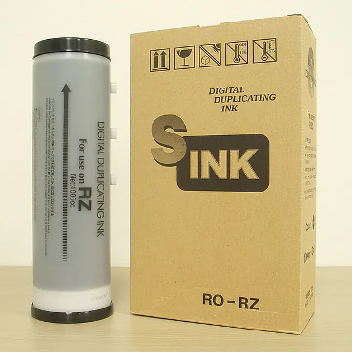 リソー印刷機用インクRO-RZ 黒 - Master