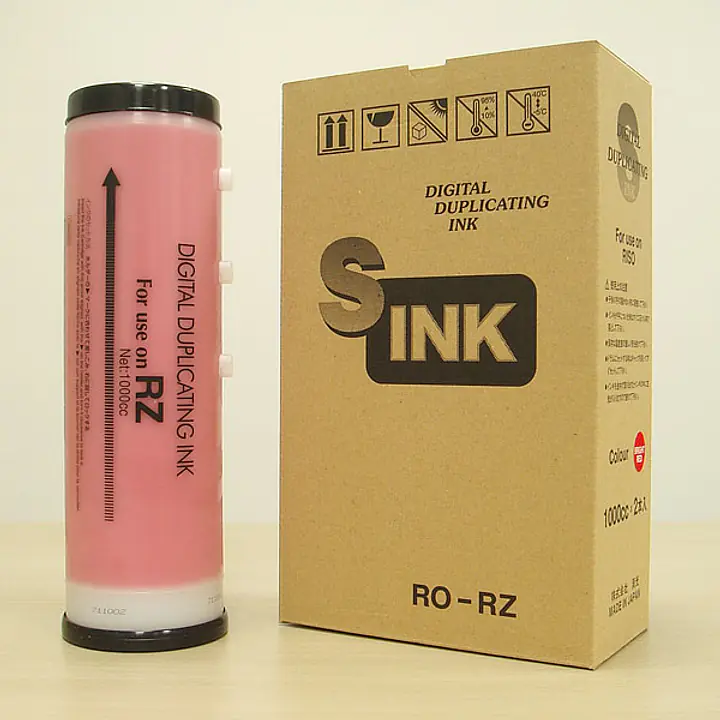 リソー印刷機用インクRO-RZ ブライトレッド - Master