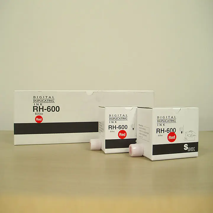 ミノルタ印刷機用インクRH-600 赤 - Master
