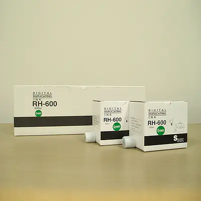 ミノルタ印刷機用インクRH-600 緑 メイン画像