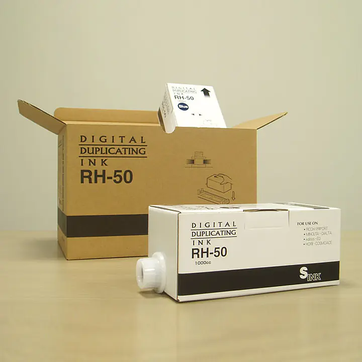 リコー印刷機用インクRH-50 青 - Master