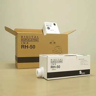 リコー印刷機用インクRH-50 青 メイン画像