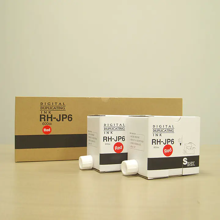 ミノルタ印刷機用インクRH-JP6 赤 - Master