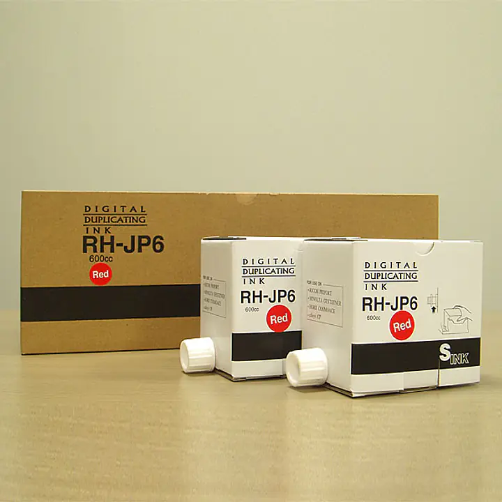 エディシス印刷機用インクRH-JP6赤 - Master