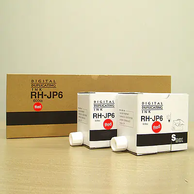 東芝印刷機用インクRH-JP6赤 メイン画像