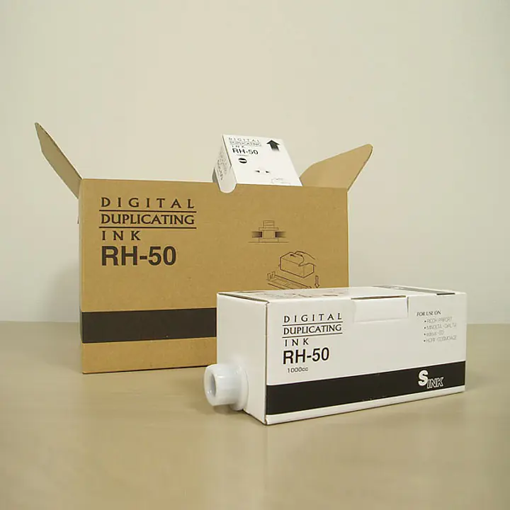 ミノルタ印刷機用インクRH-50 D 黒 - Master