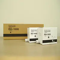 リコー印刷機用インクRH-1000 D 黒 - Master