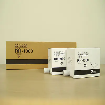 リコー印刷機用インクRH-1000 D 黒 メイン画像
