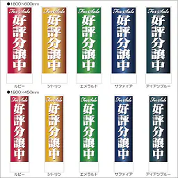 好評分譲中:のぼり名入れ用セミオーダー1800×600mm - Master