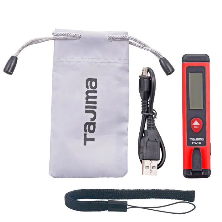 レーザー距離計 タジマPL15/レッド - Master