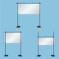 飛沫感染防止クリアガードスタンド - Master