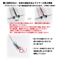 物件掲示用LED（電飾）パネル（屋内対応） - Master