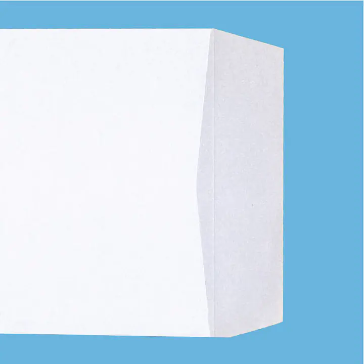 長3窓付きミエナイ（透けない）白封筒100g/m² - Master