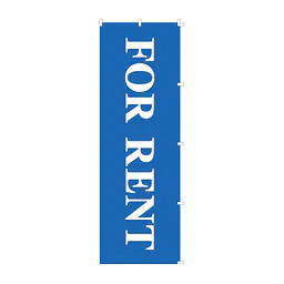 既製品のぼり旗：FOR RENT - Master