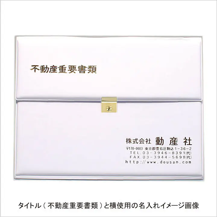 不動産ファイル／Dタイプ：白 - Master