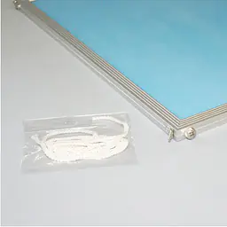 不動産取引手数料／報酬額票：パネル／軟質アルミ製+替紙付きセット - Master