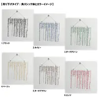 不動産取引手数料／報酬額票：透明アクリル板+インクジェット印刷 - Master