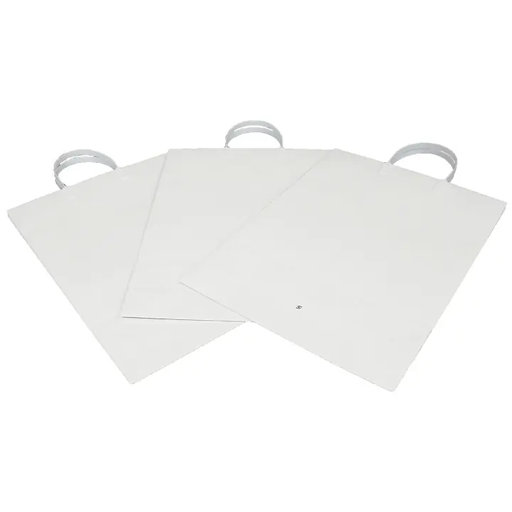 手提げ袋：ホワイト - Master