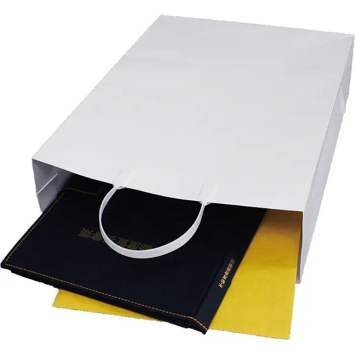 手提げ袋：ホワイト - Master