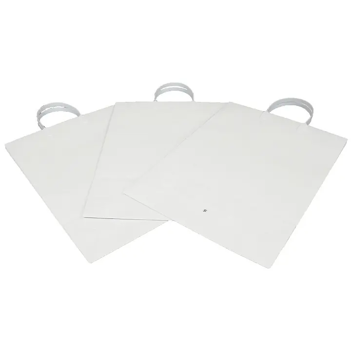 手提げ袋：ホワイト - Master