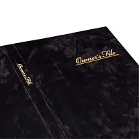 不動産ファイル／Sタイプ：スエード調・黒／Owner’s File - Master