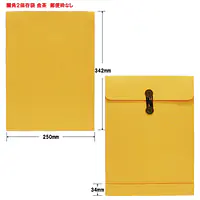 ベスト保存袋（封筒）色: 金茶 - Master