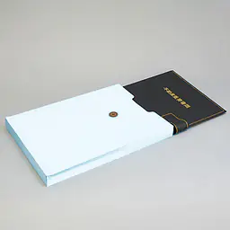 ベスト保存袋（封筒）色: スカイ 社名入れ印刷 - Master