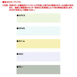 長4Kカラー（5色種類）85g/m²封筒社名入れ印刷 - Master