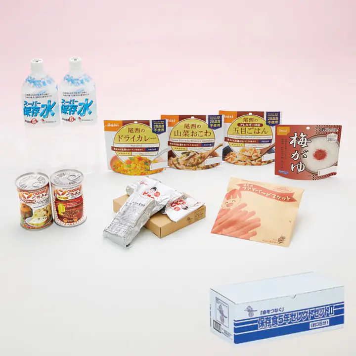 保存食５年キープ：3箱1セット - Master