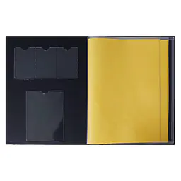 不動産ファイル／Sタイプ：スエード調・黒／不動産重要書類 - Master