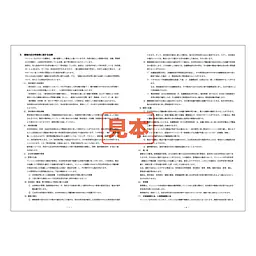 ＣＤ・ＰＤＦ形式・重要事項説明書補足資料 B4サイズ - Master