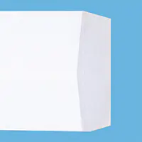 長3窓付きミエナイ（透けない）白封筒100g/m² - Master