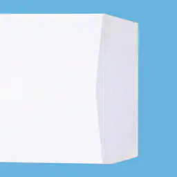 長3窓付きミエナイ（透けない）白封筒100g/m² - Master