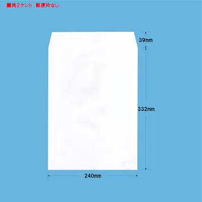 角2ケント100g/m²封筒社名入れ印刷 メイン画像