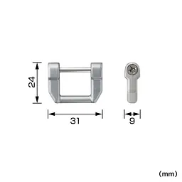 セフホルダー 胴ベルト用 交換部品・パーツ - Master