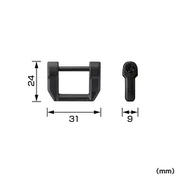 セフホルダー 胴ベルト用 交換部品・パーツ - Master